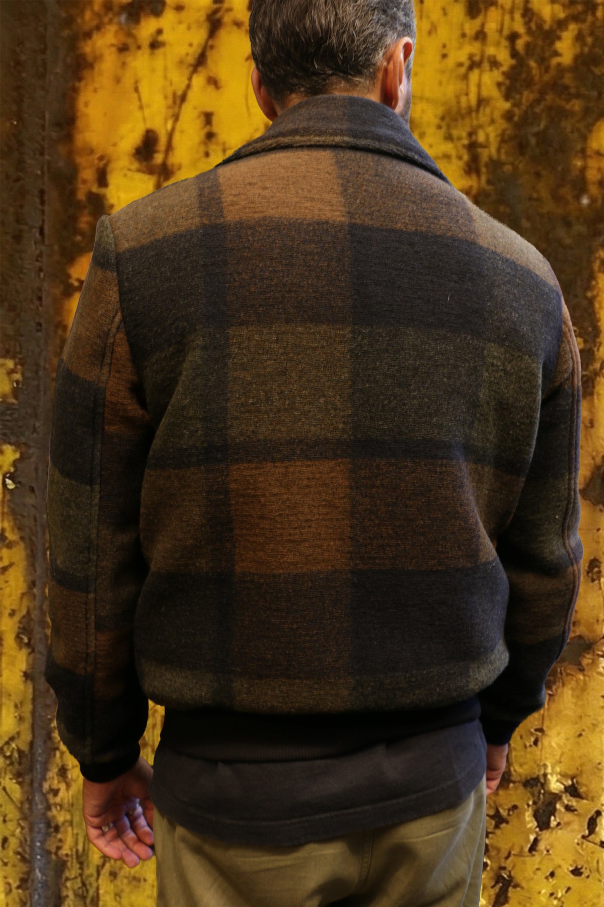 Giacca lana bomber