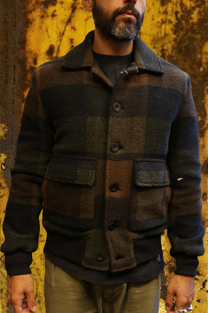 Giacca lana bomber