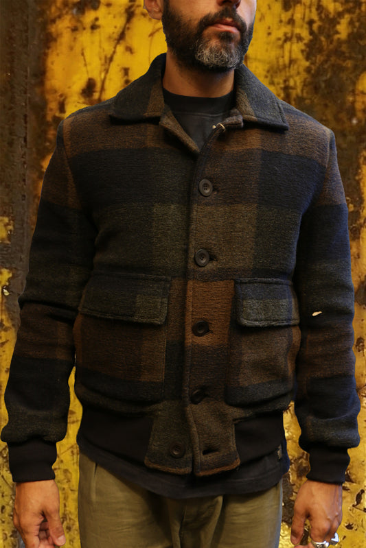 Giacca lana bomber