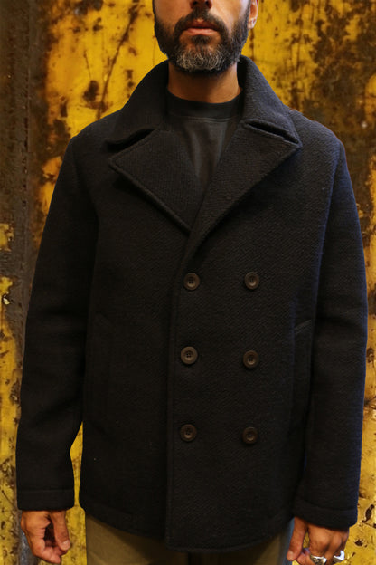 Cappotto blu scuro