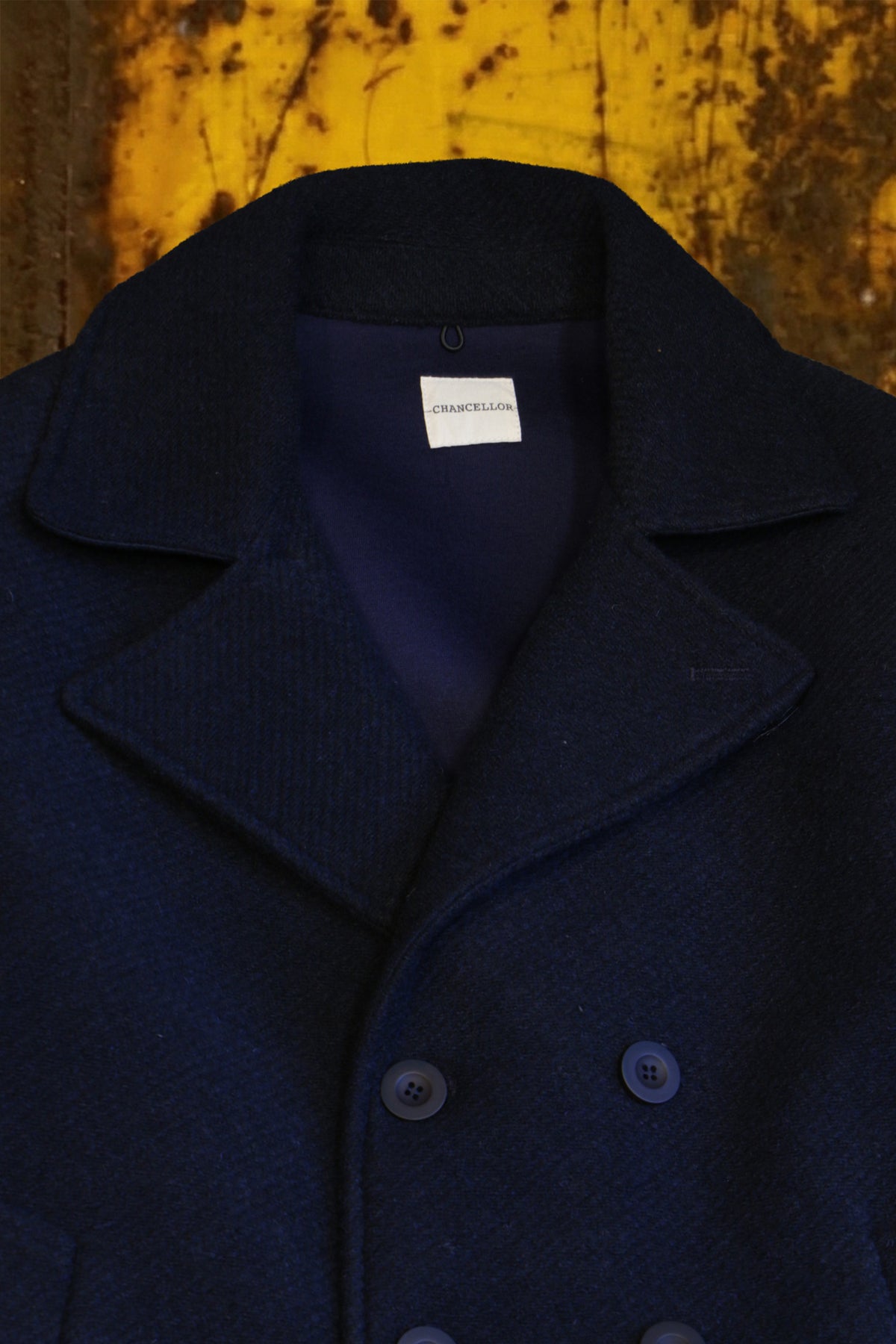 Cappotto blu scuro