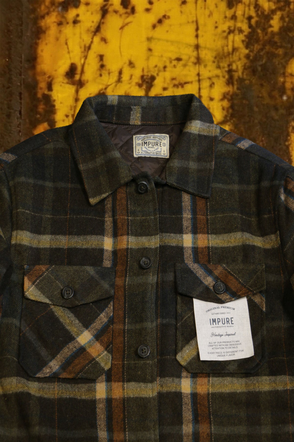 Impure giacca camicia  flanella