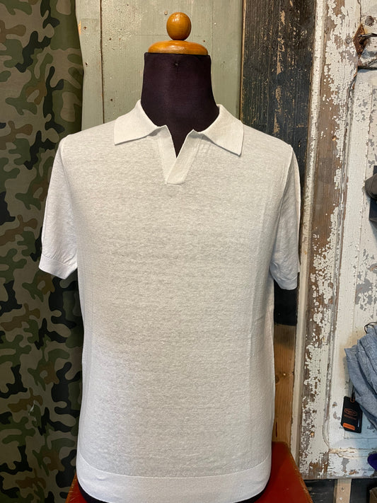 Polo lino cotone